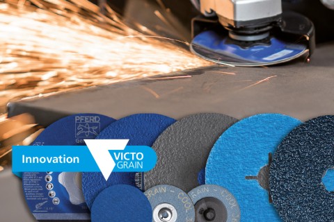News from the high-performance abrasive VICTOGRAIN
