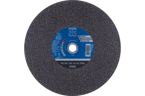 Cut-off wheel cut-off grinder EHT 300x4.0x22.23 mm SG STEEL for steel (100 m/s) 1