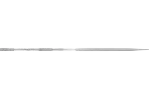 Präzisions-Nadelfeile Dreikant 140mm Schweizer Hieb 0, grob 1