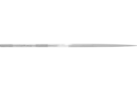 precision needle file three square 140mm Swiss cut 2, medium-fine 1