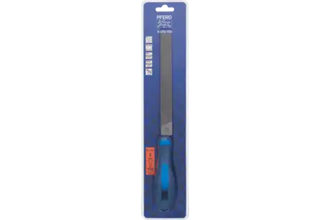 Machinist’s file knife 150 mm cut 3 for precision processing and finishing, blister packaging 2