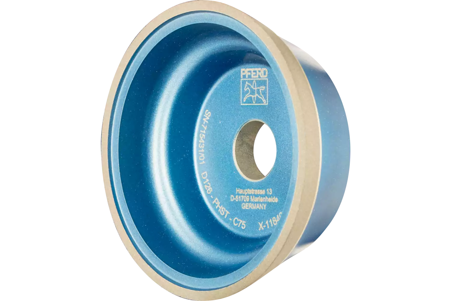 Elmas taşlama diski reçine 11V9 PHST 178 mm D126 (orta) kuru taşlama 1