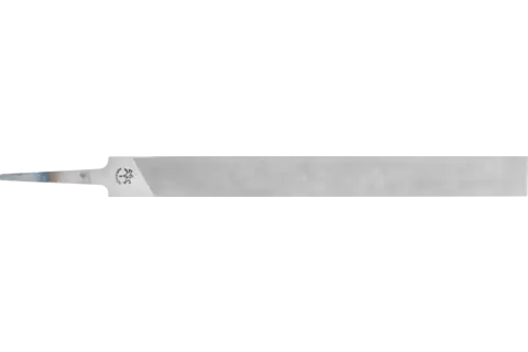 Lima de sierra de molino con canto redondo/recto plana paralela 250 mm corte 2 para el afilado universal 1