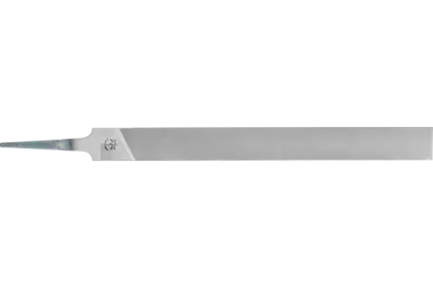 Lima de sierra de molino con canto redondo plana paralela 200 mm corte 2 para el afilado 1