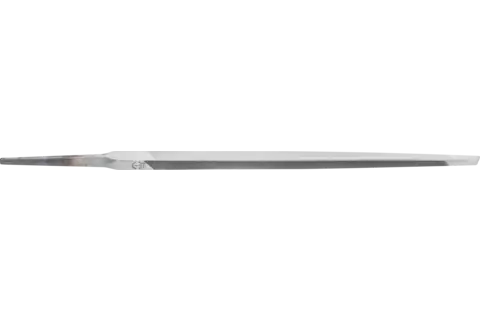 Lima de sierra triangular delgada 125 mm corte 2, uso universal para el afilado 1