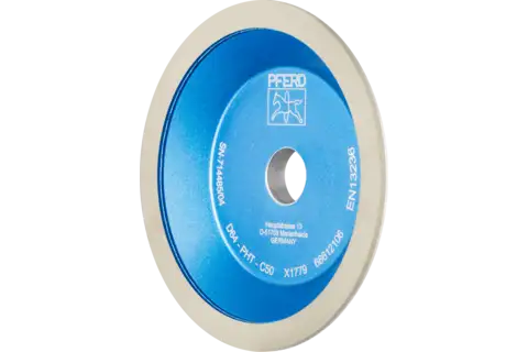 diamond grinding disc resinoid 12A2/ 45° PHT 230mm D64 (fine) dry grinding 1