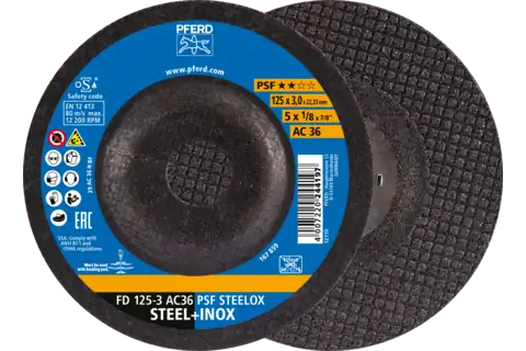 Grinding wheels Flexible Disc PSF STEELOX ★★☆☆