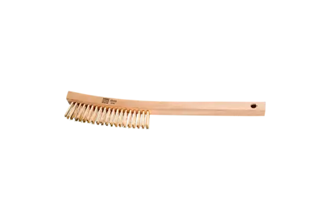 Brosses à main arquées, bois dur