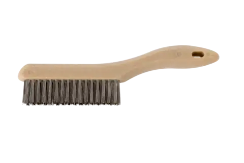 Scratch brushes, smooth shoe handle, plastic body