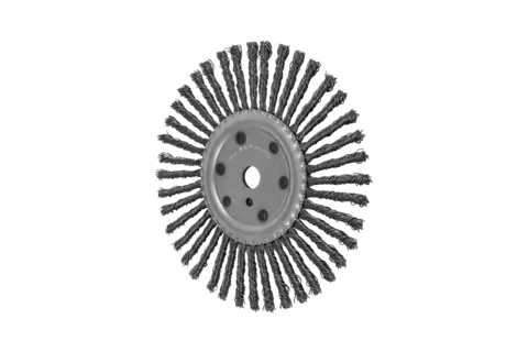 Wheel brushes knotted, full cable joint brushes, with hole 1