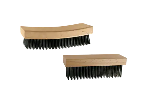 Block brushes crimped, smooth standard, manual use