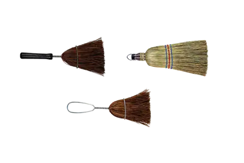Broom crimped hand brush straw, manual use