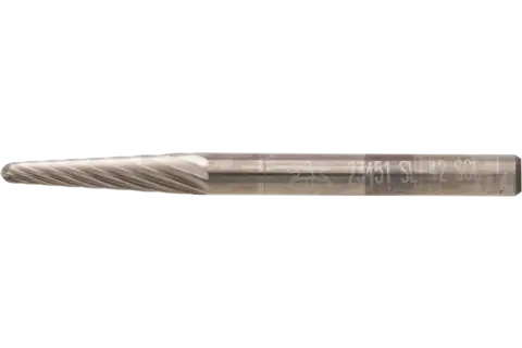 Carbide Bur SL-42 14° Taper Single Cut 1/8" x 1/2" x 1/8" Shank