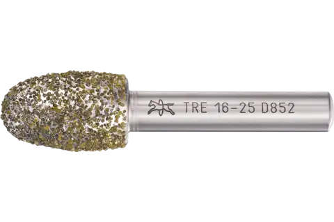 Diamant-slijpstiften voor gieterijen druppelvorm TRE