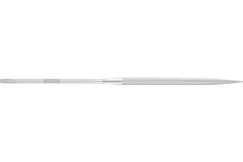 Lima de aguja de precisión de media caña 200 mm corte suizo 0, basta 1