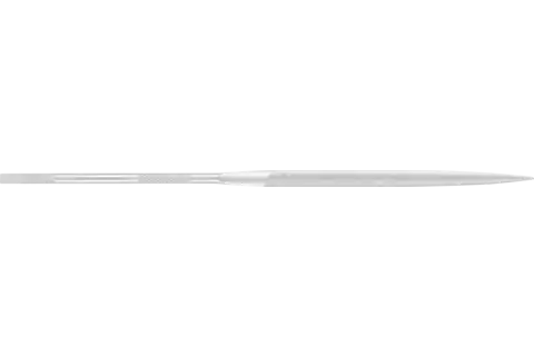 precision needle file crossing oval 140mm Swiss cut 2, medium-fine
