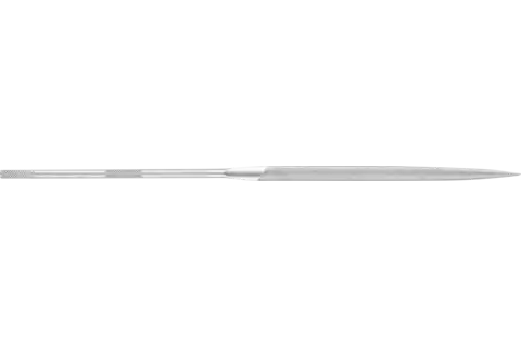 Lima de aguja de precisión forma de lengua de pájaro ovalada, 180 mm corte suizo 0, basta 1