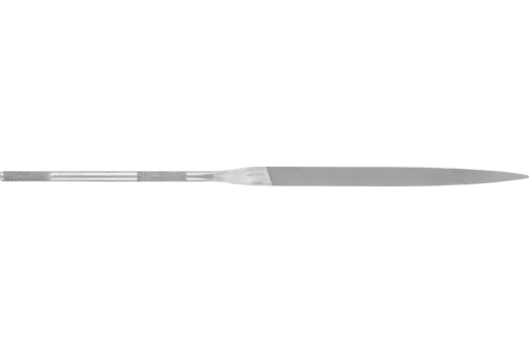 Precisie-naaldvijl mesvorm 140 mm Zwitserse kap 1, middel 1