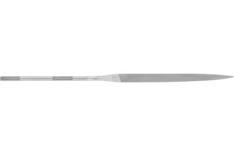 Precisie-naaldvijl mesvorm 160 mm Zwitserse kap 2, middel-fijn