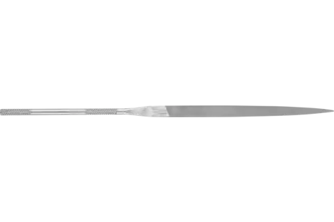 Precisie-naaldvijl platspits 140 mm Zwitserse kap 2, middel-fijn 1