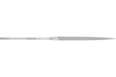 Precisie-naaldvijl platspits 160 mm Zwitserse kap 2, middel-fijn