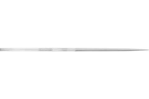 Lima de aguja de precisión triangular 140 mm corte suizo 0, basta 1