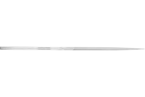 Lima de aguja de precisión triangular 140 mm corte suizo 2, semifina