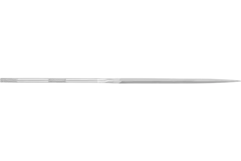 Lima de aguja de precisión triangular 180 mm corte suizo 0, basta