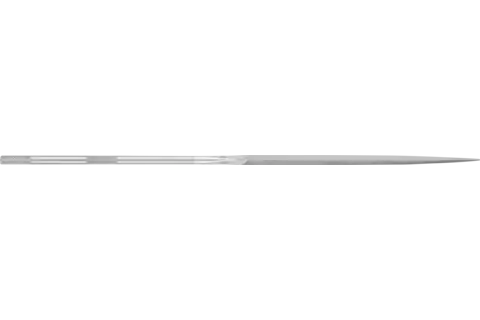 Lima de aguja de precisión triangular 200 mm corte suizo 2, semifina 1