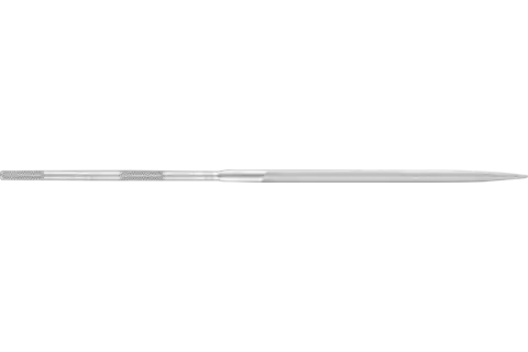 precision needle file crossing oval, round-oval 160mm Swiss cut 2, medium-fine