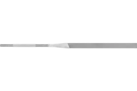 Precyzyjny pilnik igiełkowy płaski, zaokrąglone krawędzie 140 mm nacięcie szwajcarskie 1, średni 1
