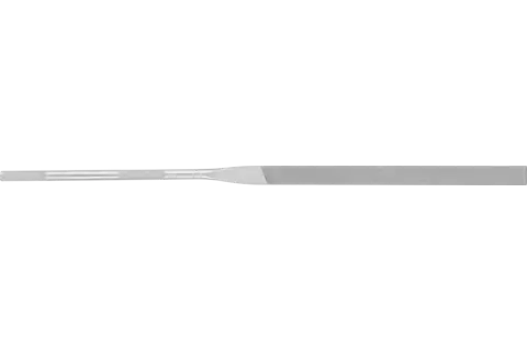 Lima de aguja de precisión plana paralela de canto redondo 160 mm corte suizo 0, basta 1