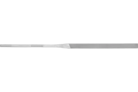 Lima de aguja de precisión plana paralela de canto redondo 160 mm corte suizo 1, media 1