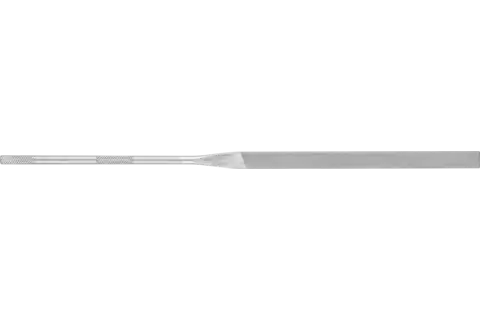 precision needle file hand, round edge 180mm Swiss cut 0, coarse 1