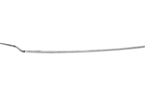 Lima de carrocero con espiga, curvada y abombada, plana paralela 350 mm, corte 1, para mecanizado basto 3