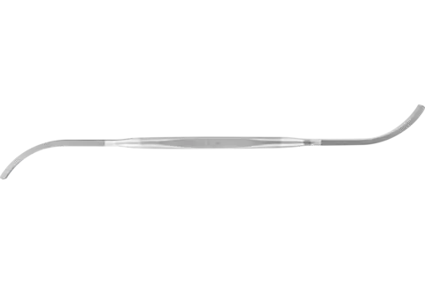 Precisie-riffelvijl type 410 P 300 mm Zwitserse kap 0, grof 1