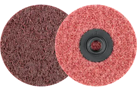 COMBIDISC® Non-Woven Abrasive Disc, 3" Dia, Type CD, 180 Grit, Aluminum oxide 1