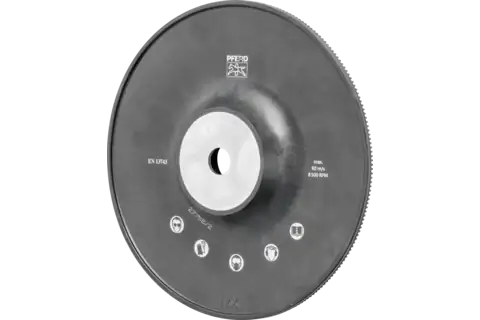 Fiber Disc Backing Pad, High Performance, Hard, 7" Dia, 5/8-11 Nut 1