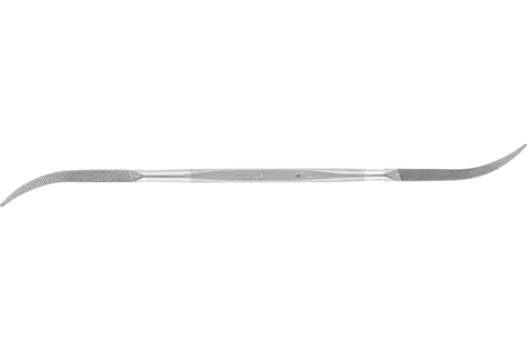 Präzisions-Riffelfeile Typ 607 180mm Schweizer Hieb 0, grob 1
