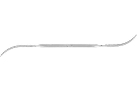 Precisie-riffelrasp type 708 P 190 mm Zwitserse kap 0, grof