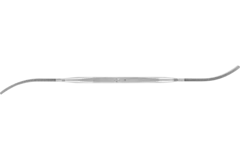 Precisie-riffelvijl type 711 P 180 mm Zwitserse kap 0, grof 1