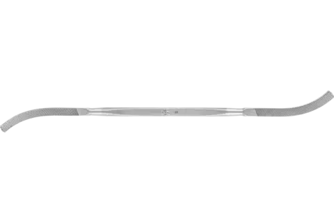 Precisie-riffelvijl type 732 P 180 mm Zwitserse kap 0, grof 1