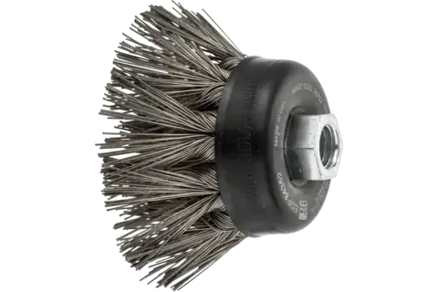 Diamond Coated Wire Cup Brush 2-3/4" Dia. 270 Grit 5/8-11" Thread 2