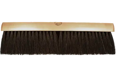 Broom Head - Fine Sweep 18" Horsehair-Nylon Fill 3" Trim 1