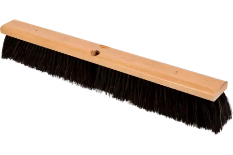 Broom Head - Fine Sweep 24" Horsehair-Nylon Fill 3" Trim 1