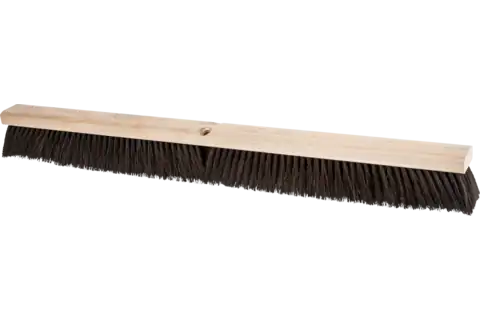 Broom Head - Fine Sweep 36" Horsehair-Nylon Fill 3" Trim 1