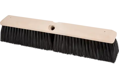 Broom Head - Medium Sweep 18" Black Synthetic Fill 3" Trim 1