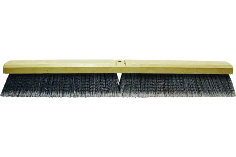 Broom Head - Medium Sweep 24" Black Synthetic Fill 3" Trim 1