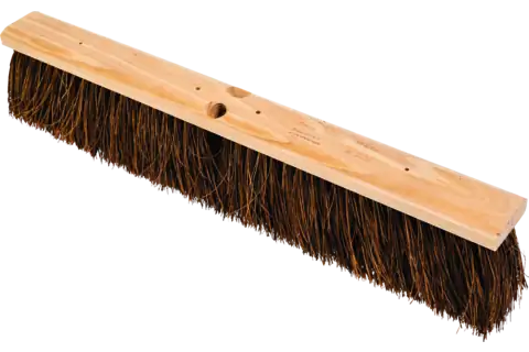 Heavy Duty Garage Broom Head 24" Palmyra Fill 4" Trim 1