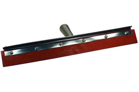 Floor Squeegee - Straight 18" Red Gum Blade 1